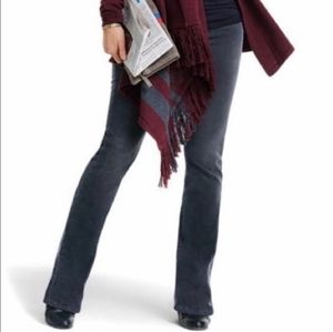 CAbi Curvy Slim Boot Black Jeans Size 6